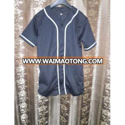 custom cheap baseball tee shirts / blank baseball jersey / plain wholesale baseball jerseys